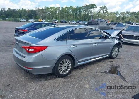 2015 Hyundai Sonata Limited from USA, damaged, VIN 5NPE34AFXFH163063